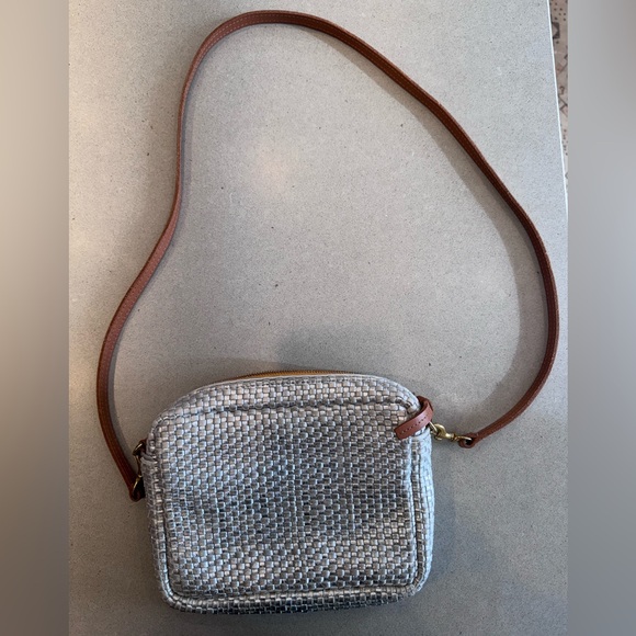 Clare V. Midi Sac - Silver Woven - Picture 3 of 11